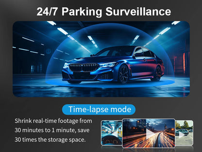 2K Dash Camera For Car DVR Dash Cam In The Car KAWA D5 Video Recorder Emergency Voice Control WiFi APP Monitor WDR Dashcam