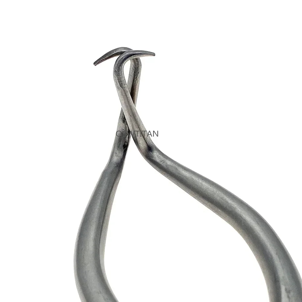 Stainless Steel Weitlaner Retractor 2 Claws Self-Retaining Retractor Orthopedic Bone Retractor Veterinary Surgical Instruments