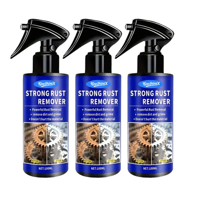 1/3 Pcs 100ml Car Rust Remover Spray Clean Metal Iron Quickly Auto Exhaust Pipe Rust Derusting Spray Auto Stain Removal Agent