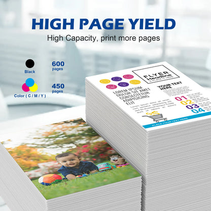 ShinColor for hp 62 xl Ink Cartridge for HP 62XL High Yield for HP Envy 5540 5640 5740 7640 5646 5541 5742 5745 200 printer