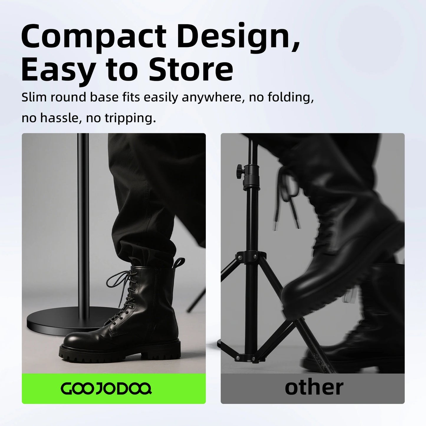 GOOJODOQ Tablet Stand Phone Holder Floor Lazy Support Stand Desktop Live Broadcast Stand Aluminum Alloy Retractable iPad Clip