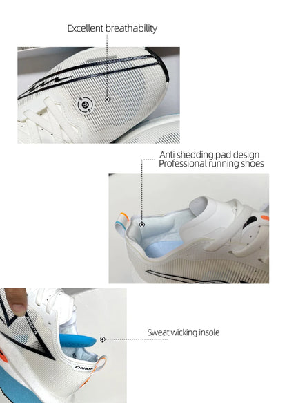 2026Running Shoes Carbon Plate Marathon Speciality Men Sports Breathable Lightweight Women's Comfortable Chunta Leisure Sneakers