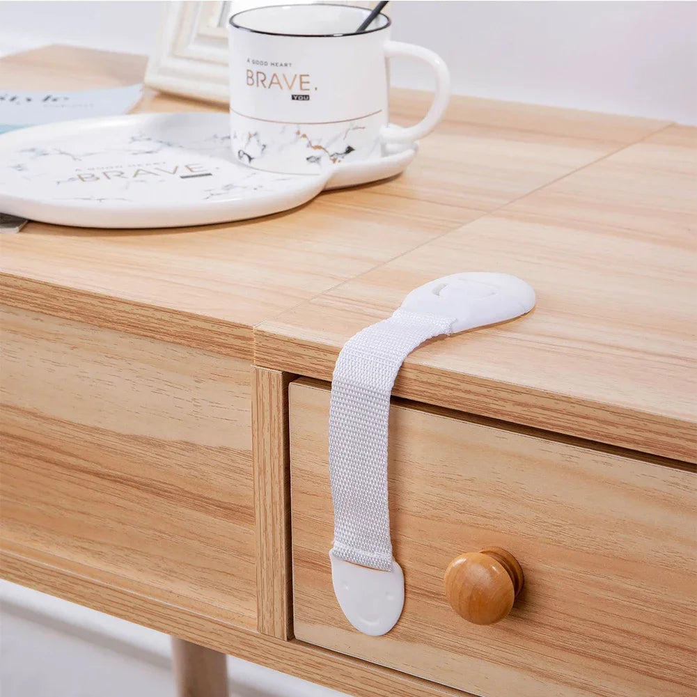 1-20PCS Child Safety Cabinet Lock Baby Security Protection Drawer Door Cabinet Lock Plastic Protection Kids Safety Door Lock