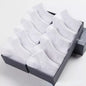10pairs / Low Black And White Gray Cotton Socks Men's Socks Breathable Sports Socks Men's Short Socks Women's Socks EU37-44