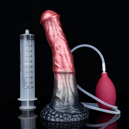 NNSX Horse Squirting Anal Plug Dildo Ejaculation Penis with Strong Sucker G-spot Stimulation Silicone Erotic Sex Toys For Woman