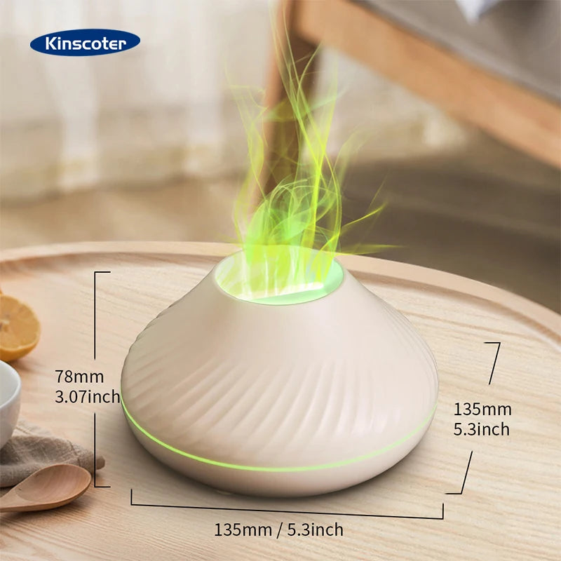 Volcano Aromatherapy Diffuser Portable Desktop Essential Oil Aroma Diffuser Home Air Humidifier Purifier/Essential Oil Set