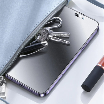 1-3Pcs Anti Fingerprint Frosted Matte Screen Protector for iPhone X XS 11 12 13 Mini 14 15 16 17 Air Pro Max Plus Tempered Glass