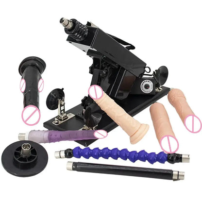 FREDORCH Upgraded Sex Machine for Women with Dildos Automatic Masturbation Machine Pump Gun Love Machine Couple Sex Toys