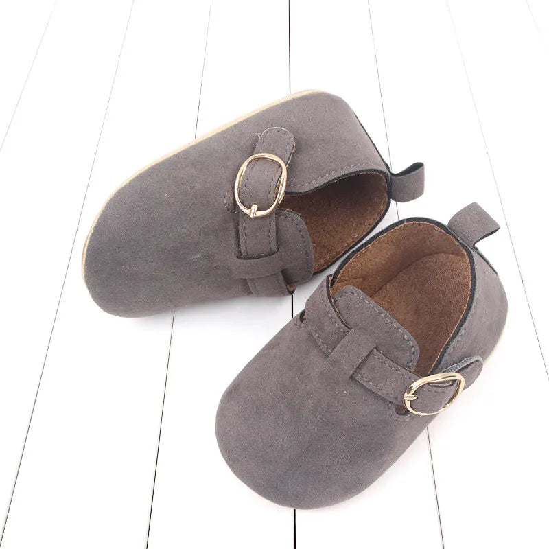 0-18months Baby Flats Soft Shoes Sole Indoor Outdoor Non-slip Walking Shoes for Infant Girls Boys