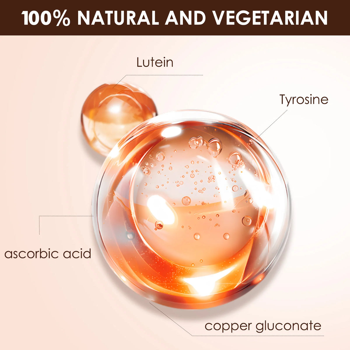 Vegan Sugar-Free Tanning Drink 60ml Natural Oral Drops Watermelon Flavor Sun-Kissed Glow Boost from Within Skin Care