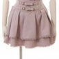 Japanese Sweet Lolita Style Mini Skirt Women Retro Elegant Lace Bandage Party Cake Skirts Female Gothic Y2k Metal Buckle Skirts
