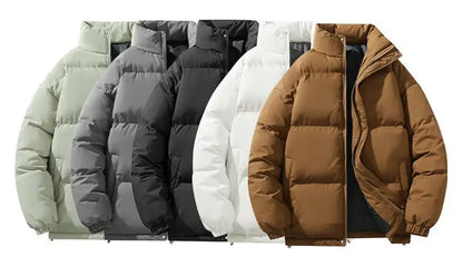 Winter Parka Men Brown Thick Warm Jackets Big Size 6xl 7xl 8xl Oversize Cotton Padded Windbreaker Outwear Waterproof Loose Coats