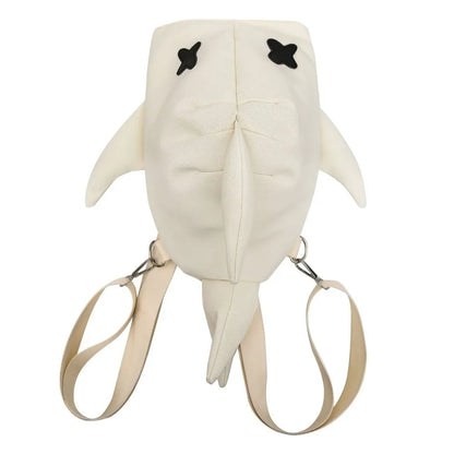 Adjustable Strap Shark Backpack Unique Design Versatile Style Large Capacity Backpack New Design Unisex Model Casual Travel Bag