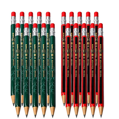 1-42Pcs Mechanical Pencils Set 2B 2.0mm Automatic Student Pencils with Sharpener Color Pencil Leads School Pens Cute Stationery
