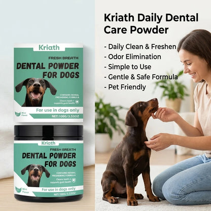Fresh Breath Dental Powder Reduce Tartar Plaque Eliminate Bad Odor Support Gum Health Mint Flavor Gentle Teeth Cleaning Powder