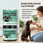 Fresh Breath Dental Powder Reduce Tartar Plaque Eliminate Bad Odor Support Gum Health Mint Flavor Gentle Teeth Cleaning Powder