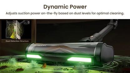 Proscenic P20 OnePass Cordless Vacuum Cleaner, 70000Pa Suction, 70-Min Runtime, 680W Brushless Motor, Wet & Dry Cleaning 3 Sold