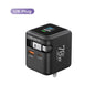 70W GaN Fast Charger with Type-C Retractable Cable 3 IN 1 PD3.0 QC4.0 PPS Fast Charging for IPhone 16 15 14 Xiaomi Tablet Laptop