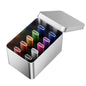 5PCS 10PCS USB Flash Drive 128GB Free Custom Logo Pen Drive 64GB Wholesale Pendrive 32GB Metal Box Memory Stick Storage Device