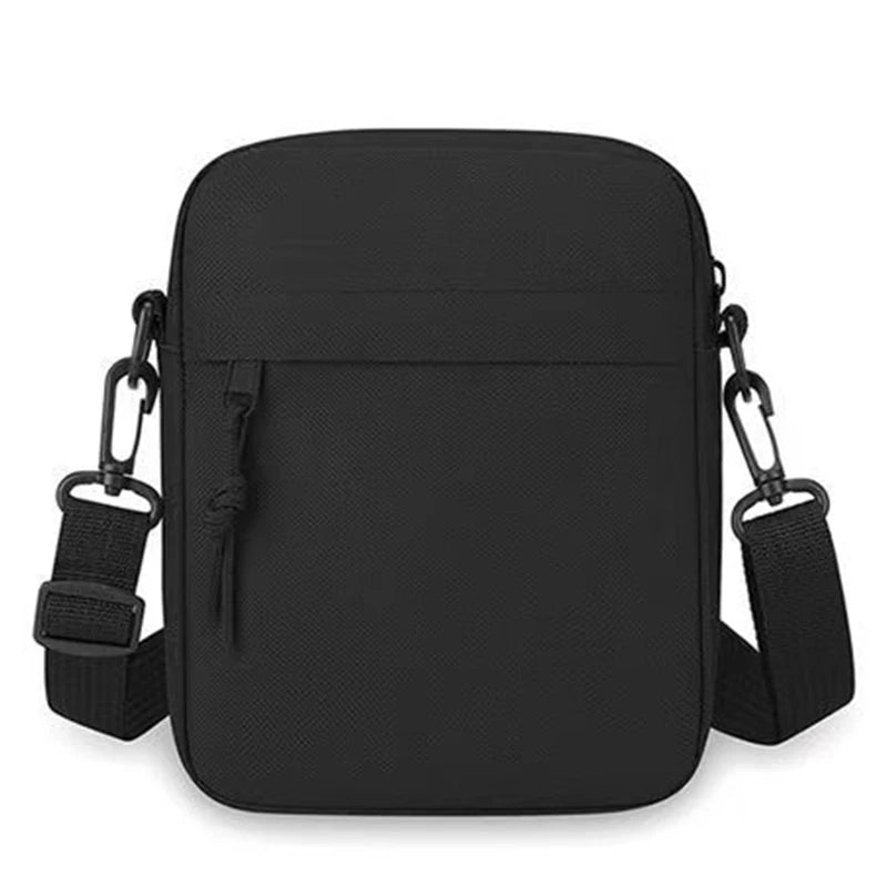 Men's and Women's Single-Shoulder Bags, Crossbody Bags, Solid-Colored Single-Shoulder Small Bags, Lightweight Mobile Phone Bags