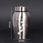 2025 Stainless Steel Dog Ashes Urn Dog Cat Bird Mouse Cremation Ashes Urn Pet Souvenir Jar Sealed Funeral for Dogs Supplies