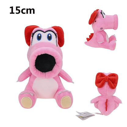Cartoon Plush Toy Bullet Bill Shy Guy Waluigi Wario Donkey Kong King Boo Spiny Dry Bones Anime Stuffed Doll Peluche Toys Gift