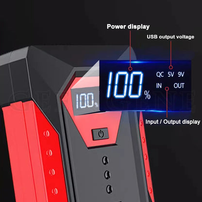 GKFLY 2000A/3000A/4000A Car Jump Starter Power Bank Petrol Diesel Car Battery Charger Starting For Auto Battery Booster