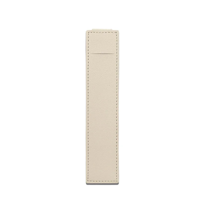 1/2pcs Leather Adjustable Elastic Band Pen Holder, Pen Pouch For Planner, Pen Holder For Notebook, Notebook Pen Holder