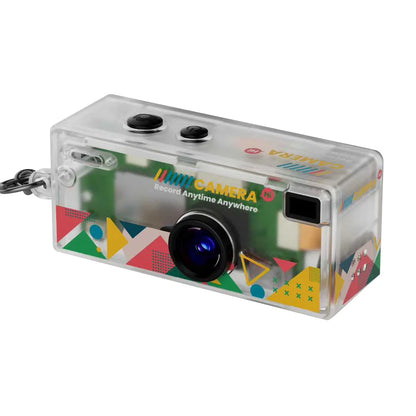 Ourlife Digital Camera 0.96 Inch Keychain Camera Retro Support Memory Card 1080P Very Small Camcorder Video Recorder with Flash