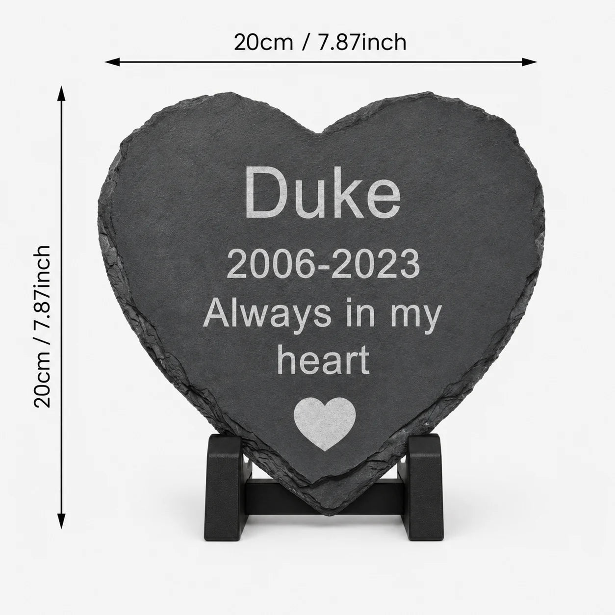 Personalized Cat Dog Memorial Plaque Custom Photo Slate Stone Pet Loss Sympathy Gift Garden Decor Remembrance Stone with Name
