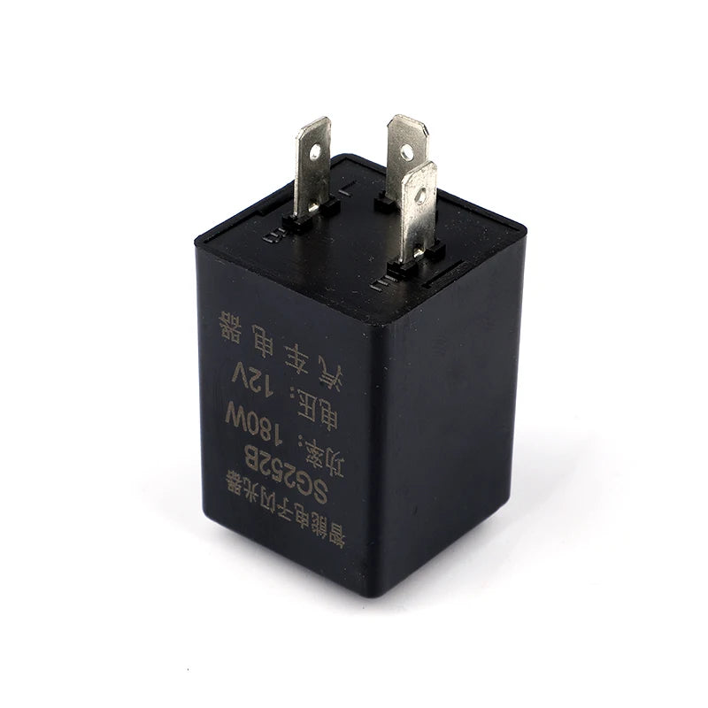 3 Pins Indicator Car Motorcycle 12V Electronic LED Relay Fix Blinker Flasher Indicator 12V LED Relay Fix Flasher Indicator