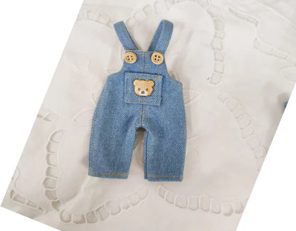 Casual Blyth Doll Clothes Rompers Plaid Pants Long Sleeve Top Suit Doll Trousers for Ymy Licca Azones Ob24 Ob27 Doll Accessories