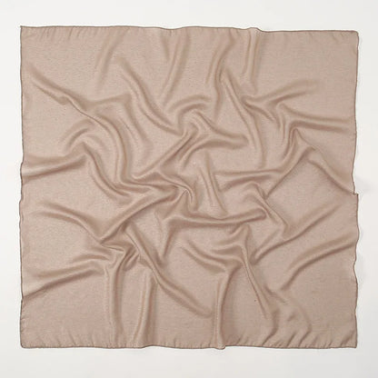 90*90cm Square Chiffon Hijab Scarf Women Solid Color Muslim Soft Head Scarf Islamic Shawls and Wraps Headband Musulman Scarves