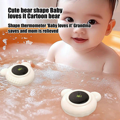 Baby Bath Thermometers Digital Safe Bath Water Thermometers With LED Display Toddler Care Tool for Travel Nursery Pediatric