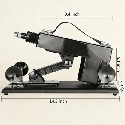 FREDORCH Sex Machines More Attachment Masturbating Pumping Sex Gun Adjustable with Dildo Couples Sex Toy Love Machine for Couple