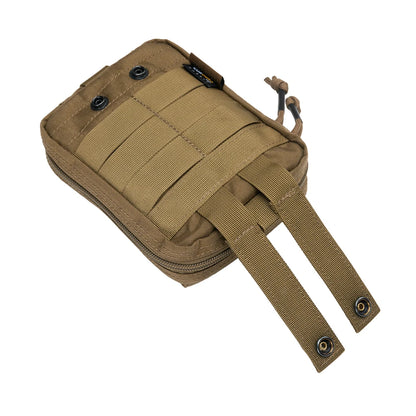Tactical EDC Molle Pouch Waist Pack Utility Pouches Multifunction Double Zipper Waist Bag Hunting Tool Pouch