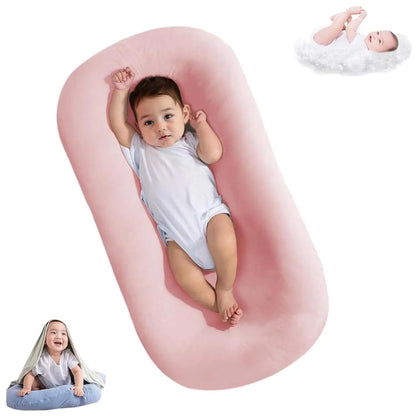 Newborn Folding Sleeping Baby Crib Nest Lounger Portable Bassinet Travel Bed Bassinet Bumper