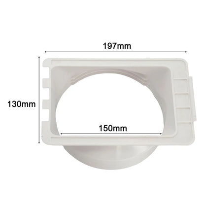 1 Pcs 15cm Portable Exhaust Pipe Connector Duct Adapter For Mobile Air Conditir For Air Vent Duct Easy Installation