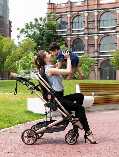 Baby stroller 3 in1,four wheel stroller,2 in 1 baby car,Lightweight strollers,Mutifunction Strollers,baby carriage,Poussette