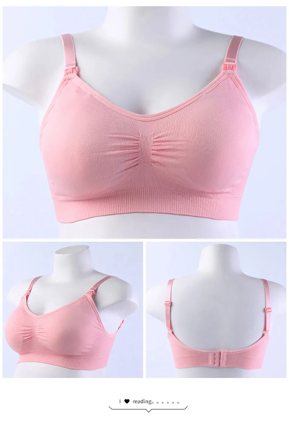 Breathable Maternity Pregnant Bras Comfort Breastfeeding Sleep Bralette Women Wireless Seamless Nursing Underwear