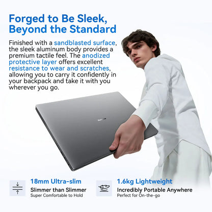 Blackview Acebook 12 Win 11 Pro Laptop 16'' 1920*1200 Display, Intel I5-1030NG7 Notebook, 16GB 512GB, 5000mAh