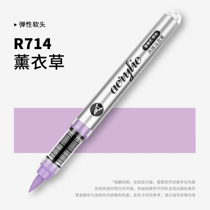 1 PC 120 Colors Acrylic Paint Marker Pens Professional Drawing Pens for Graffiti Manga School Aesthetic Stationery Art Supplies
