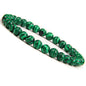 Natural Green Malachite Stone Bracelet 6/8/10mm Handmade Round Beads Bracelets Couple Energy Yoga Bracelet Men Women Jewelry Top