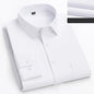  Super Big Size 11XL 10XL 9XL 8XL Dress Shirts For Men Long Sleeve Autumn Spring Regular Fit Social Business White Office Shirt