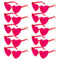 6/8/10/12pcs Wedding Bridal Shower Sunglasses Pink Red Heart Glasses Bride To Be Bridesmaid Gifts Bachelorette Hen Party Decors