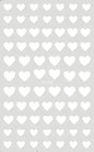 3d Nail Art Stickers Red Black White Love Hearts Stars Clouds French Full Tips Adhesive Nail Decals Slider For Manicure