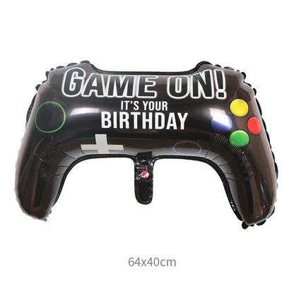 Video Game Controller Party Decoration Happy Birthday Gaming Gamepad Balloons Internet Celebrity Video Gamer Boys Party Supplies