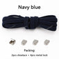 No tie Shoe laces Elastic laces Sneakers Flat Shoelaces without ties Quick Shoelace for Shoes Kids Adult One Size fits All Shoes