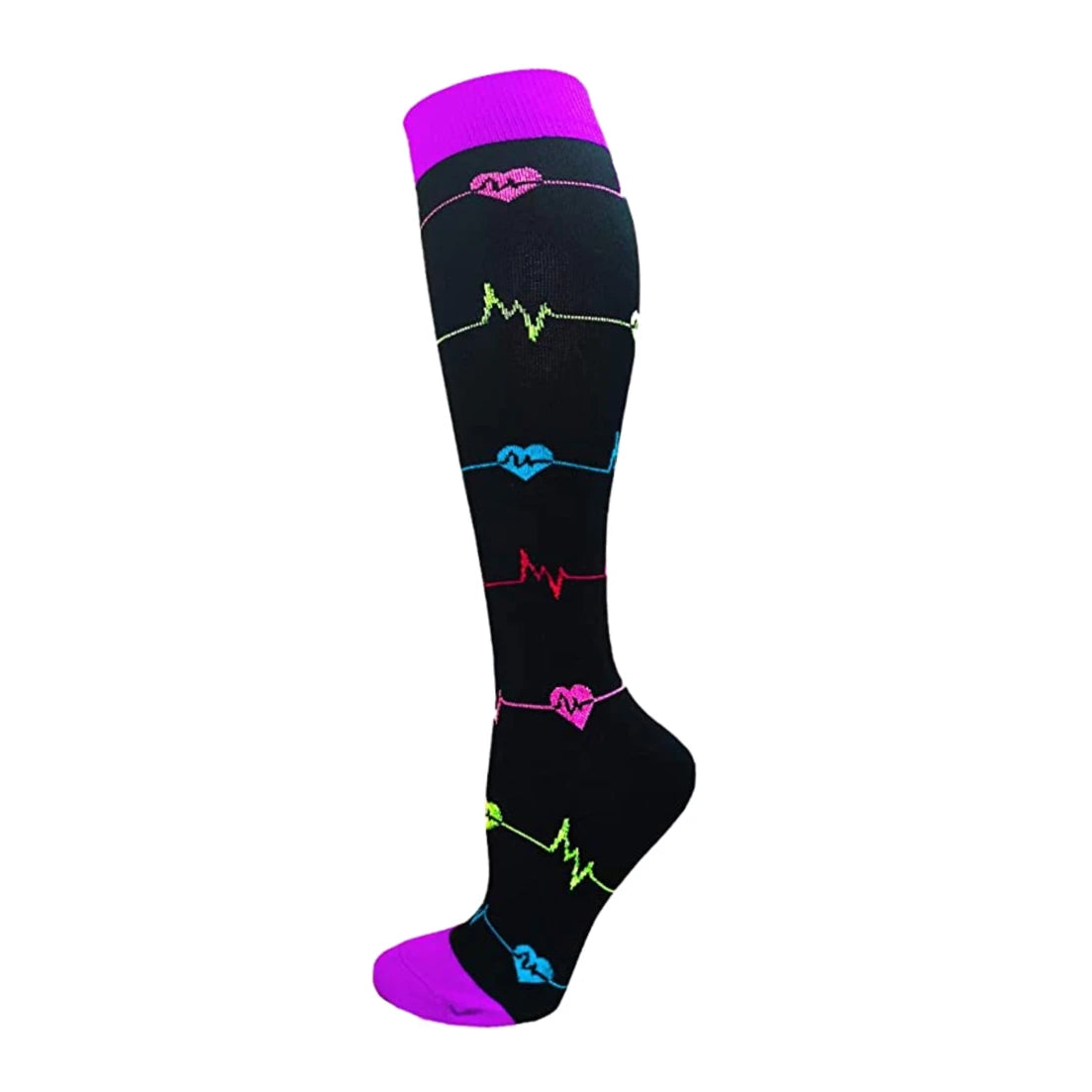 58 Style Compression Socks Medical Edema Diabetes Varicose Vein Stockings Graduated Pressure Legging Nursing Knee High Stockings