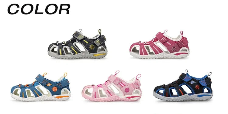 UOVO Brand 2026 Summer Beach Footwear Kids Closed Toe Toddler Sandals Children Fashion Designer Shoes For Boys And Girls #24-38